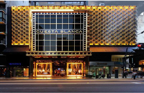 洋县门头设计与商业空间的纽带。