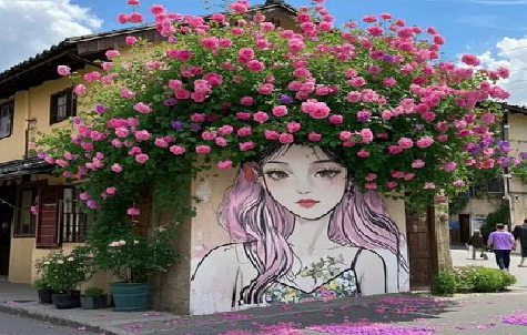 洋县怎么设计网红打卡墙绘