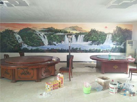 洋县墙绘-写实风景