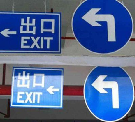 洋县在日常生活中如何区分标识与标牌？