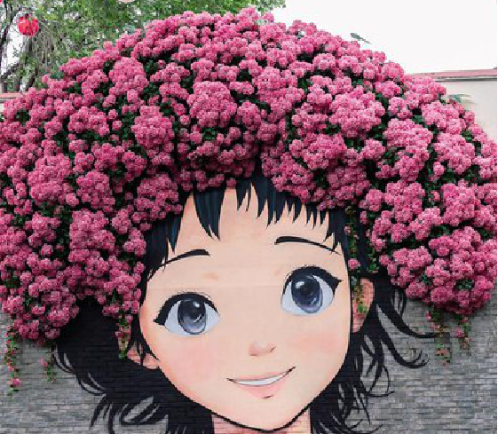 洋县墙体彩绘-网红墙打卡