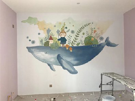 洋县手绘墙的特点及优势。