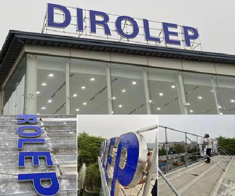 洋县楼顶发光字安装的注意事项。